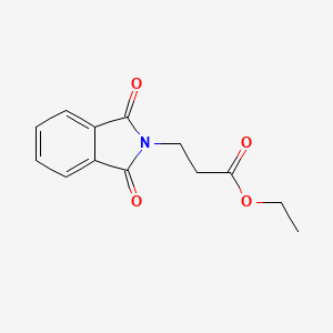 molecular formula C13H13NO4 B1607649 2-Ethoxycarbonyl-ethyl-phthalimide CAS No. 4561-06-2