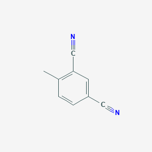 molecular formula C9H6N2 B160765 4-甲基异苯二腈 CAS No. 1943-88-0