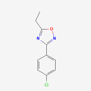 3-(4-Chlorophenyl)-5-ethyl-1,2,4-oxadiazole