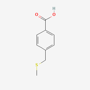 4-[(Methylsulfanyl)methyl]benzoic acid