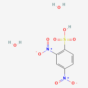 molecular formula C6H8N2O9S B1607675 2,4-dinitrobenzenesulfonic Acid Dihydrate CAS No. 207234-00-2