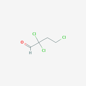 molecular formula C4H5Cl3O B1607677 2,2,4-Trichlorobutanal CAS No. 87459-26-5