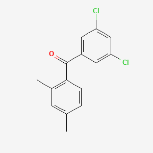 (3,5-Dichlorophenyl)(2,4-dimethylphenyl)methanone