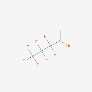 molecular formula C5H2BrF7 B1607684 2-Bromo-3,3,4,4,5,5,5-heptafluoropent-1-ene CAS No. 96916-53-9