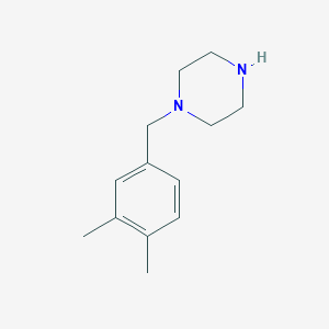 molecular formula C13H20N2 B1607689 1-(3,4-Dimethylbenzyl)piperazine CAS No. 212393-09-4