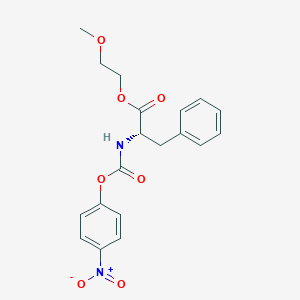 molecular formula C19H20N2O7 B160770 (S)-镍铁 CAS No. 328406-65-1
