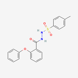 N'-(4-methylphenyl)sulfonyl-2-phenoxybenzohydrazide