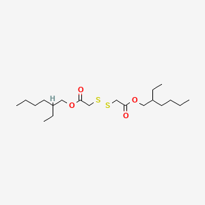 molecular formula C20H38O4S2 B1607718 双(2-乙基己基)二硫代二乙酸酯 CAS No. 62268-47-7