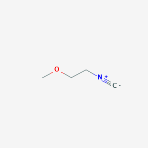molecular formula C4H7NO B1607723 1-Isocyano-2-methoxyethane CAS No. 43219-50-7