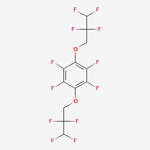 1,2,4,5-Tetrafluoro-3,6-bis(2,2,3,3-tetrafluoropropoxy)benzene