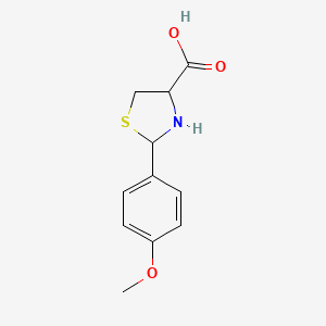 2-(4-Methoxy-phenyl)-thiazolidine-4-carboxylic acid