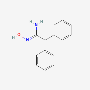 (1Z)-N'-hydroxy-2,2-diphenylethanimidamide