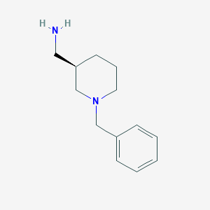 molecular formula C13H20N2 B1607771 (R)-(1-Benzylpiperidin-3-YL)methanamine CAS No. 290363-59-6