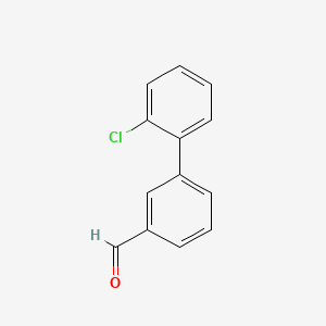 molecular formula C13H9ClO B1607774 2'-氯[1,1'-联苯]-3-甲醛 CAS No. 675596-30-2