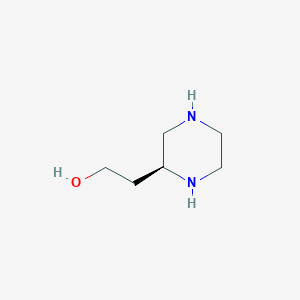 molecular formula C6H14N2O B1607776 (S)-2-(Piperazin-2-yl)ethanol CAS No. 660862-47-5
