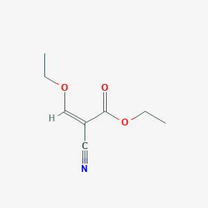molecular formula C8H11NO3 B1607778 Ethyl cyano(ethoxymethylene)acetate CAS No. 42466-69-3