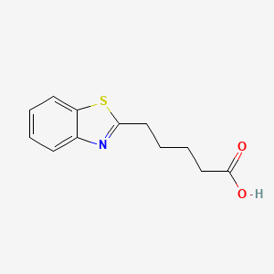 5-(1,3-Benzothiazol-2-yl)pentanoic acid