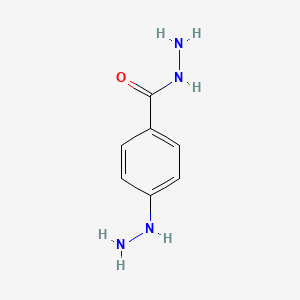 molecular formula C7H10N4O B1607787 4-Hydrazinylbenzohydrazide CAS No. 93574-69-7