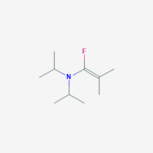molecular formula C10H20FN B1607792 1-Fluoro-2-methyl-N,N-bis(1-methylethyl)-1-propen-1-amine CAS No. 65785-54-8