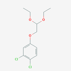 molecular formula C12H16Cl2O3 B1607801 1,2-Dichloro-4-(2,2-diethoxyethoxy)benzene CAS No. 98919-15-4