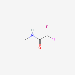 molecular formula C3H5FINO B1607802 N-Methyl iodofluoroacetamide CAS No. 883499-47-6