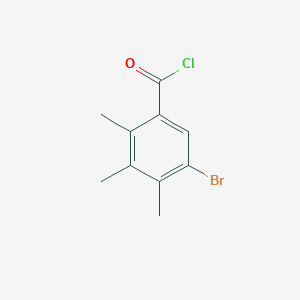 molecular formula C10H10BrClO B1607804 5-Bromo-2,3,4-trimethylbenzoyl chloride CAS No. 342405-32-7