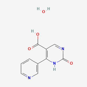 molecular formula C10H9N3O4 B1607810 2-Oxo-4-(3-pyridinyl)-1,2-dihydro-5-pyrimidinecarboxylic acid hydrate CAS No. 690631-94-8