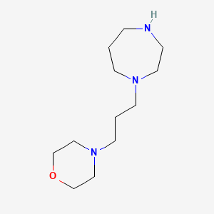 molecular formula C12H25N3O B1607822 1-(3-Morpholin-4-ylpropyl)homopiperazine CAS No. 827614-50-6