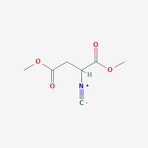 molecular formula C7H9NO4 B1607835 2-Isocyanosuccinic acid dimethyl ester CAS No. 730964-72-4