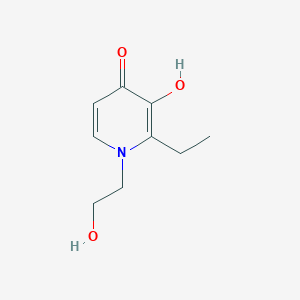 molecular formula C9H13NO3 B160784 CP102 CAS No. 126055-13-8