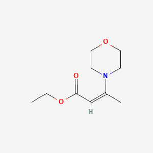 ethyl (2Z)-3-(morpholin-4-yl)but-2-enoate