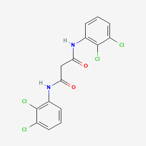 N,N'-bis(2,3-dichlorophenyl)propanediamide