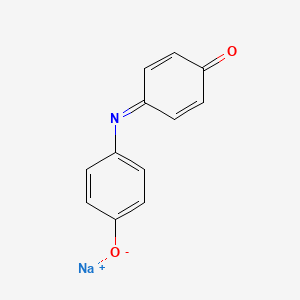 molecular formula C12H9NNaO2 B1607860 Indophenol sodium salt CAS No. 5418-32-6