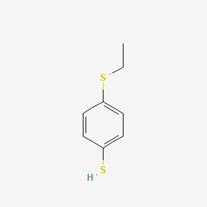 molecular formula C8H10S2 B1607878 4-(Ethylthio)thiophenol CAS No. 56056-57-6
