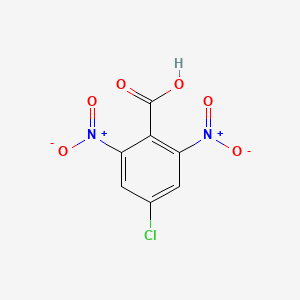 molecular formula C7H3ClN2O6 B1607894 4-氯-2,6-二硝基苯甲酸 CAS No. 95192-57-7