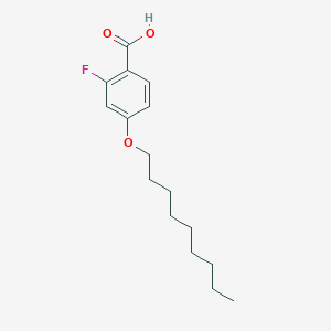 molecular formula C16H23FO3 B1607904 2-Fluoro-4-nonyloxybenzoic acid CAS No. 203066-97-1