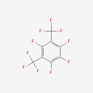 molecular formula C8F10 B1607926 Tetrafluoro-1,3-bis(trifluoromethyl)benzene CAS No. 319-82-4