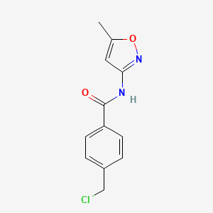 4-(Chloromethyl)-N-(5-methylisoxazol-3-YL)benzamide