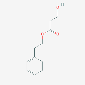molecular formula C11H14O3 B160794 2-Phenylethyl 3-hydroxypropanoate CAS No. 10138-63-3