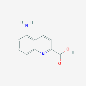 molecular formula C10H8N2O2 B1607953 5-aminoquinoline-2-carboxylic Acid CAS No. 374707-02-5