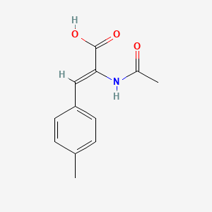 molecular formula C12H13NO3 B1607961 (Z)-2-Acetamido-3-(p-tolyl)acrylic acid CAS No. 93634-59-4