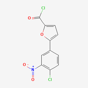 5-(4-Chloro-3-nitrophenyl)furan-2-carbonyl chloride