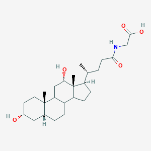 molecular formula C26H43NO5 B160797 Glycodeoxycholic acid CAS No. 360-65-6