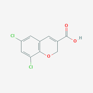 6,8-dichloro-2H-chromene-3-carboxylic Acid