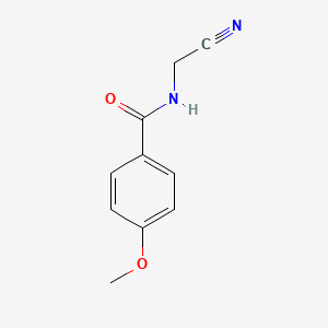 molecular formula C10H10N2O2 B1607989 N-(cyanomethyl)-4-methoxybenzamide CAS No. 22192-84-3