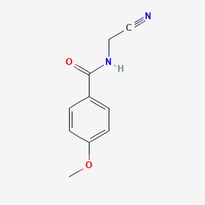 N-(cyanomethyl)-4-methoxybenzamide
