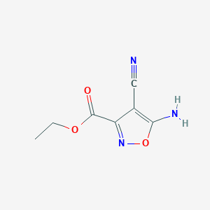 Ethyl 5-amino-4-cyanoisoxazole-3-carboxylate