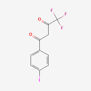 molecular formula C10H6F3IO2 B1608008 4-Iodobenzoyltrifluoroacetone CAS No. 685892-12-0