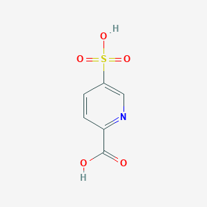 molecular formula C6H5NO5S B1608020 5-磺基吡啶甲酸 CAS No. 4833-91-4