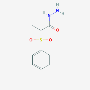 molecular formula C10H14N2O3S B1608027 2-(甲苯-4-磺酰基)-丙酸酰肼 CAS No. 86147-33-3